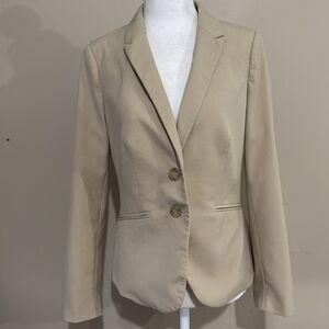 The Limited Collection Beige Suit Blazer Jacket Womens Size 4 Career Wear